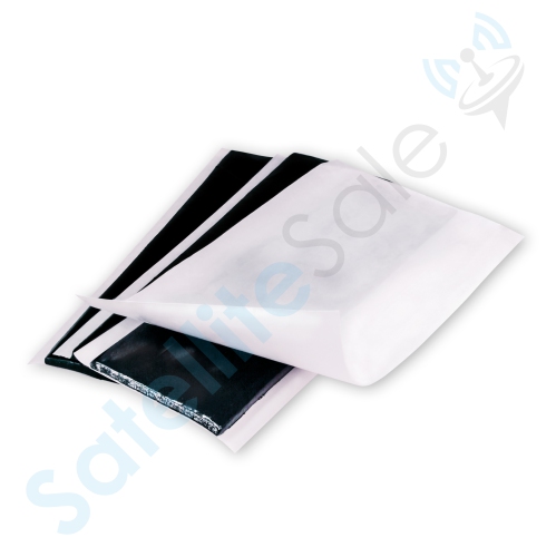 SatelliteSale Universal Roof Patch Kit 6x Zinc Plated Lag Bolts and 3x Mastic Pitch Pads