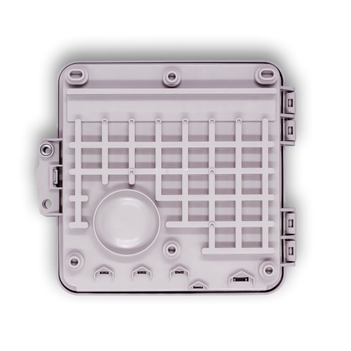 SatelliteSale Weatherproof Junction Box Heavy Duty Enclosure 9x9x4 Inches UV-Rated Thermoplastic Alloy