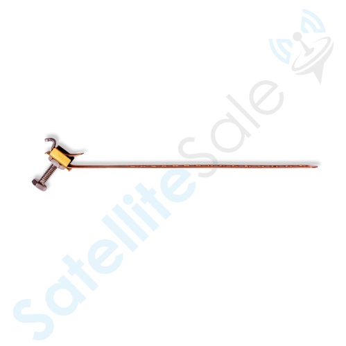 SatelliteSale Copper Coated Grounding Strap 6" Flexible and Adjustable Pack of 10 Pieces