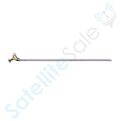 SatelliteSale Galvanized Steel Grounding Strap 12" Flexible and Adjustable Pack of 1