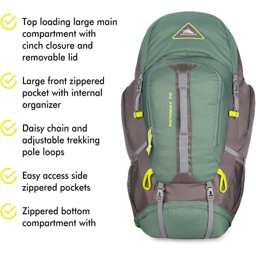 High Sierra – Sac à dos Pathway, 70&nbsp;L