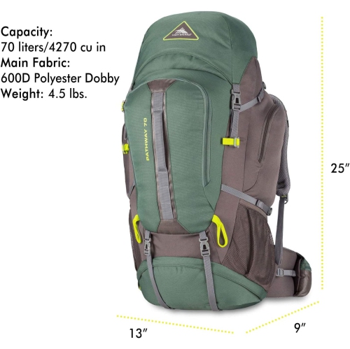 High Sierra – Sac à dos Pathway, 70&nbsp;L