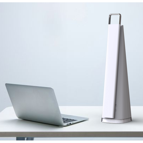 DAC Ergonomics MP-346 T-Shape 22 in. Gooseneck Clamp-On LED Desk Lamp with Adjustable Colour Temperature, Black