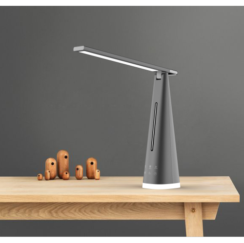 DAC Ergonomics MP-346 T-Shape 22 in. Gooseneck Clamp-On LED Desk Lamp with Adjustable Colour Temperature, Black