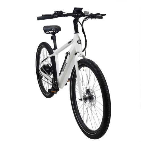 CTI E-Bike by GOTRAX - 27.5" Pneumatic Tires, 350W Motor, Top Speed 32 km/h, Range 35km/65km, Pedal Assist, 5-6 hr Charge Time, Aluminum Alloy E-Bike