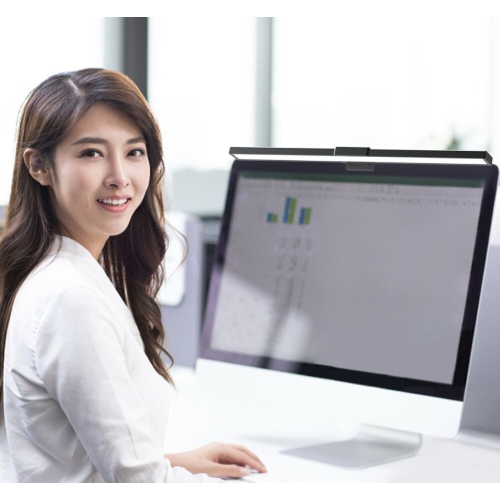 DAC Ergonomics 11" LED Monitor Lamp, Black