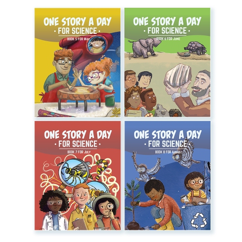 One Story a Day for Science - Set of 4