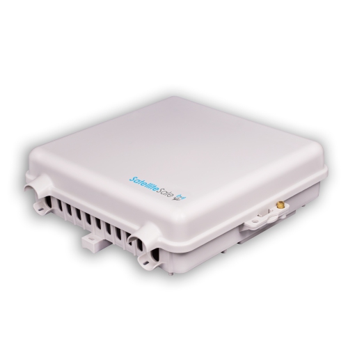 SatelliteSale Weatherproof Junction Box Heavy Duty Enclosure 12x12x3 Inches UV-Rated Thermoplastic Alloy