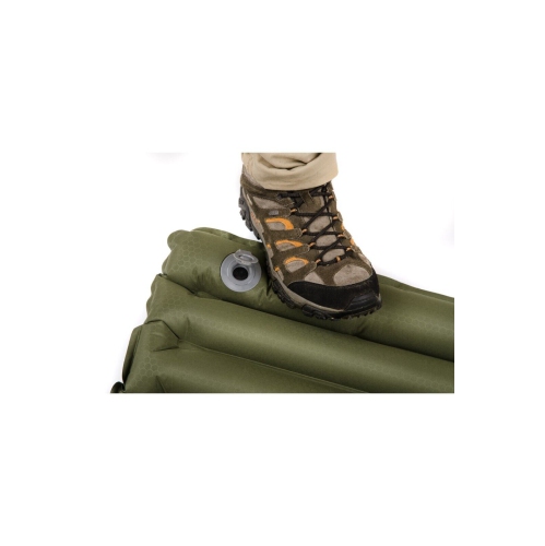 Snugpak Basecamp Ops Air Mat W/Built in Foot Pump Air Sleeping Pad - Lightweight
