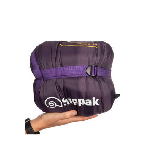 Sac de couchage quotidien chaud et durable Snugpak Basecamp OPS SLEEPER Lite - Violet