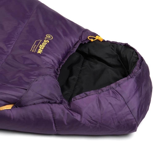 Sac de couchage quotidien chaud et durable Snugpak Basecamp OPS SLEEPER Lite - Violet