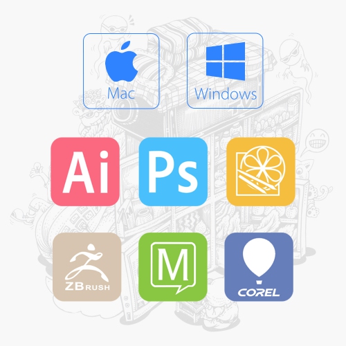 XPPen StarG640 6x4 pouces OSU! Tablette à dessin ultramince Carte graphique numérique tablette stylet sans pile (8192 niveaux pression du stylet）