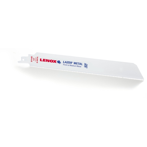 LENOX Tools Lazer Metal Cutting Reciprocating Saw Blade, Bi-Metal, 9-inch, 14 TPI, 50/PK