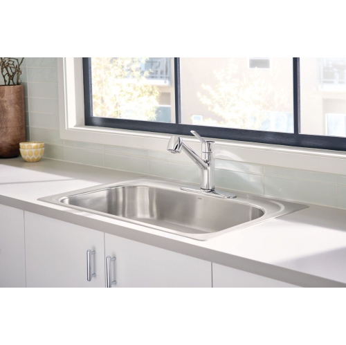 Moen 7585C Method One-Handle Pullout Modern Kitchen Faucet with Power Clean, Chrome