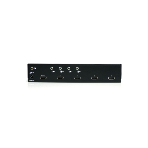 Boîte ouverte - répartiteur HDMI 1 4 entrées 4 sorties - StarTech.com 1080p ports - supports de fixation - Audio 1,3 - HDMI multiport - répartiteur
