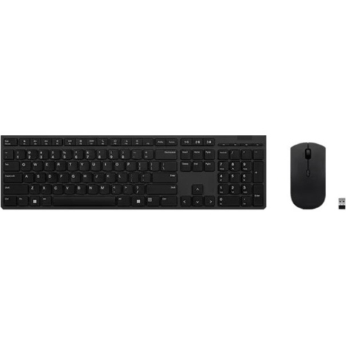 Lenovo Wireless Keyboard & Mouse Combo - Grey