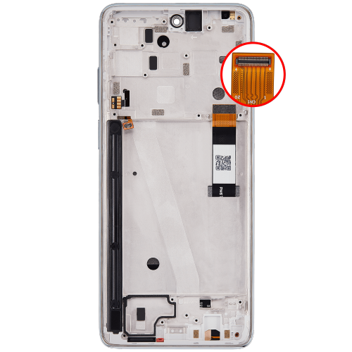LCD Assembly With Frame Compatible For Motorola Moto G Stylus 5G 22(XT2215-4/22)(Refurbished)(Seafoam Green) by ESOURCE PARTS - Refurbished condition - Image 4