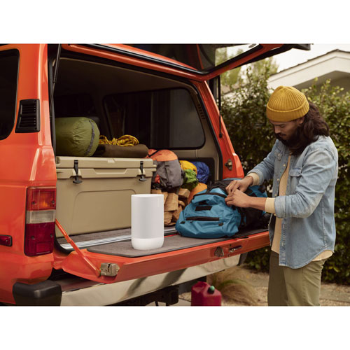 Haut-parleur intelligent portatif durable Move 2 de Sonos - Blanc