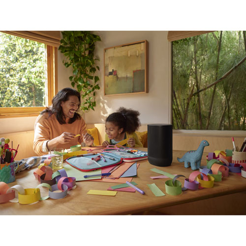 Haut-parleur intelligent portatif durable Move 2 de Sonos - Noir