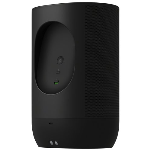 Haut-parleur intelligent portatif durable Move 2 de Sonos - Noir