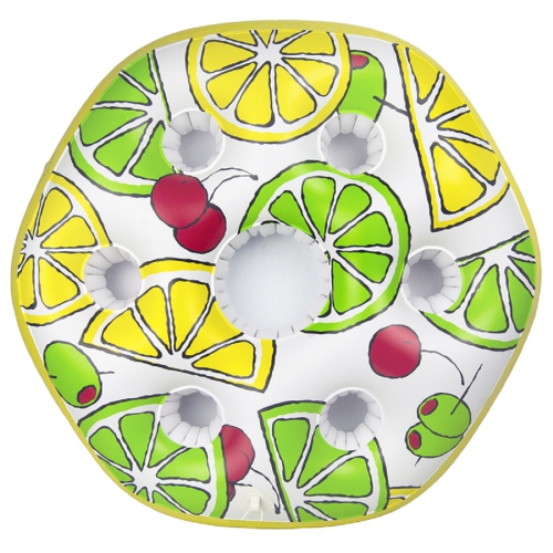 Inflatable Lemon and Lime Swimming Pool Refreshment Float - 29"