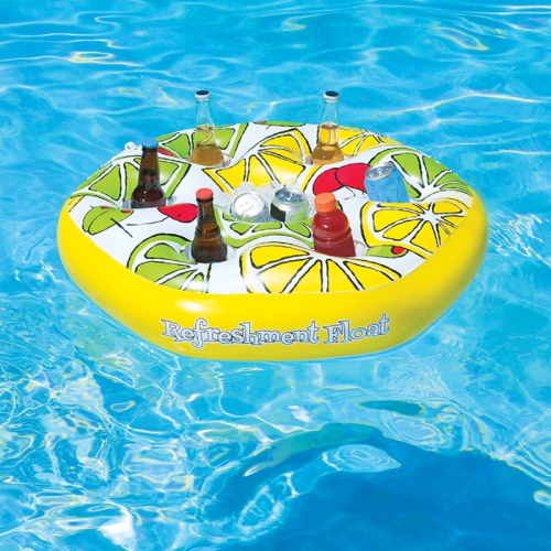 Inflatable Lemon and Lime Swimming Pool Refreshment Float - 29"