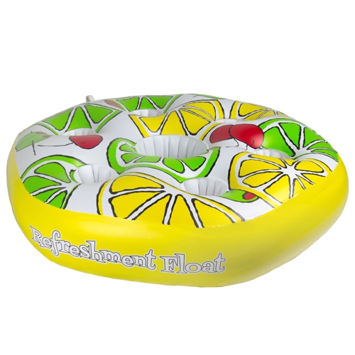 Inflatable Lemon and Lime Swimming Pool Refreshment Float - 29"