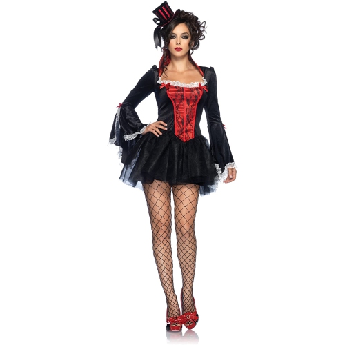 LEG AVENUE  Women's Transylvania Temptress Halloween Costume - Small/med In Multicolor