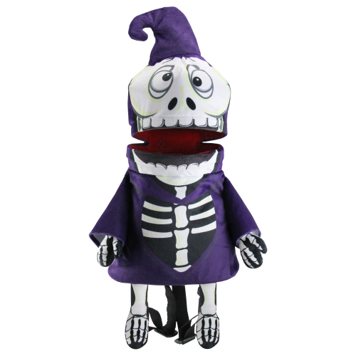 Skeleton Trick or Treat Goodie Bag Halloween Costume Accessory - 24" - One Size