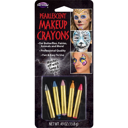 5ct crayons de maquillage Pearlescent pour l'Halloween