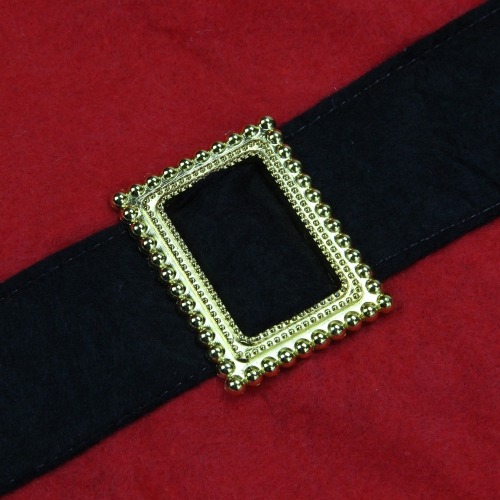 Unisex Adult Santa Claus Christmas Apron with Hat - One Size - Red and White