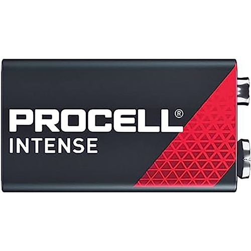 PROCELL – piles alcalines 9&nbsp;V de puissance intense, paquet de 12