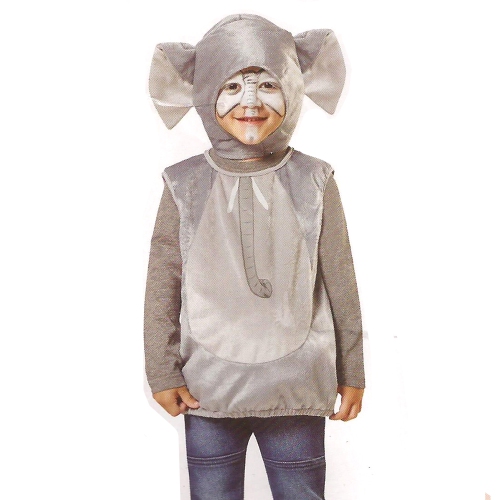 Costume d'Halloween pour enfants – Éléphant de gris – petit