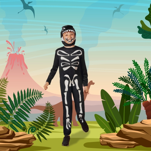 Boys Dinosaur Children's Halloween Costume - Small 4-6