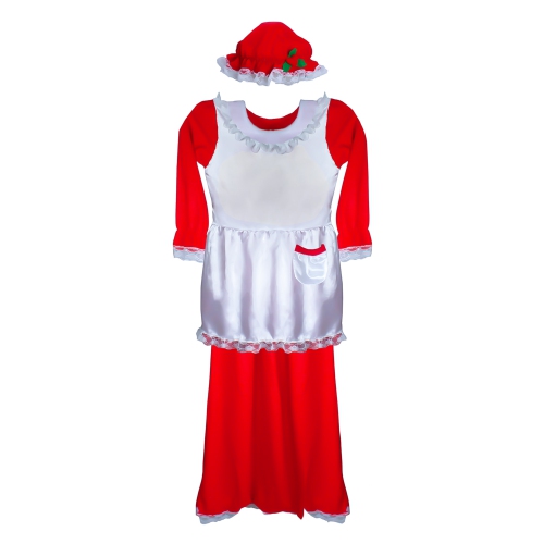 Women's Mrs. Claus Costume Set - Plus Size