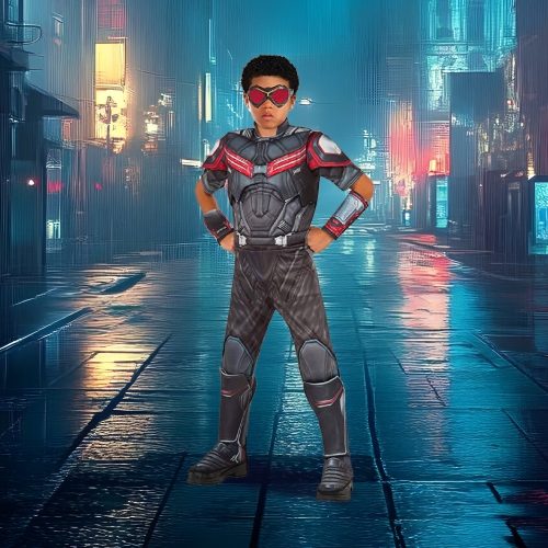 Costume d'Halloween pour garçon, Falcon de Capitaine America - Grand