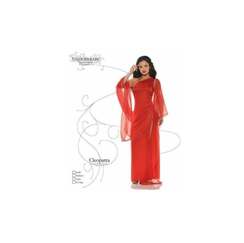 Women's Red Cleopatra Halloween Costume - Size Large