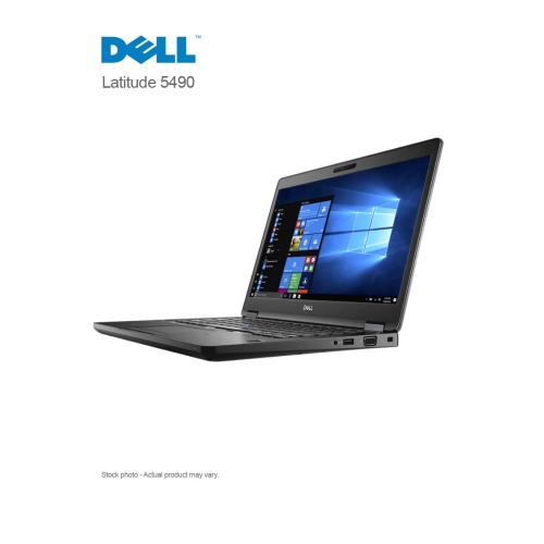 DELL Latitude 5490 Core i5-7300U, 8GB, 128 GB M.2, 14″ FHD 1920 x 1080, Webcam, HDMI, TYPE-C, WIN 10 PRO by DELL - Refurbished condition - Image 2