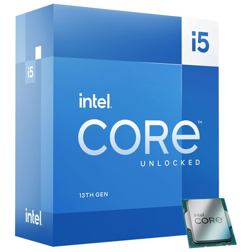 Processeur Intel Core i5-13600K pour ordinateur de bureau remis à neuf