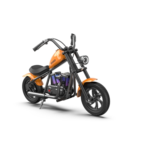 HYPER GOGO CRUISER 12 PLUS - Moto électrique pour enfants Ebike Kid's Electric Motorbike en orange foncé, moto électrique