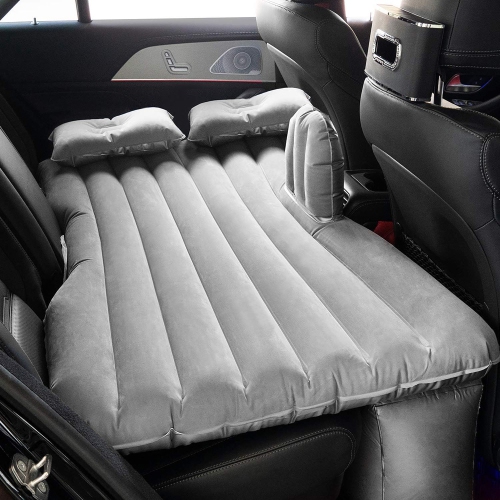 Matelas de voyage gonflable pour voiture Air de axGear, dossier de matelas avec pompe à 2 oreillers Air; matelas de couchage pour VUS universel