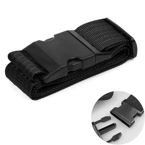 Valise compacte repliable de 24 po repliable avec lampe de voyage d'axGear - Noir