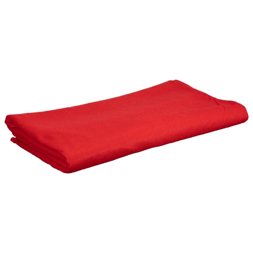 35.5" x 94.5" Red Rectangular Table Drape