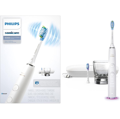 Brosse à dents électrique rechargeable Sonicare DiamondClean Smart 9350 de Philips