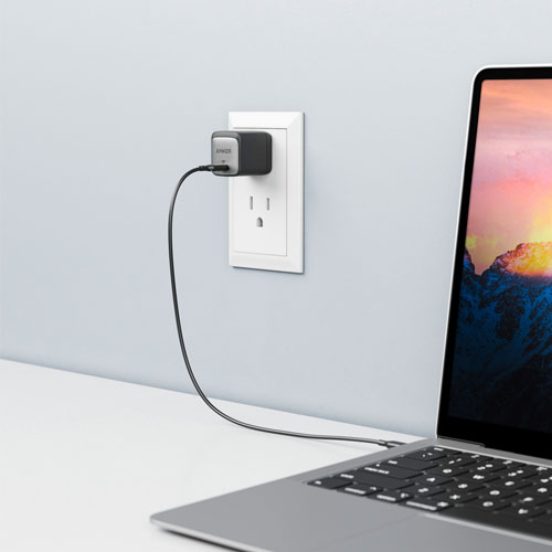 Anker Nano II 45W USB-C Wall Charger with USB-C/USB-C Cable