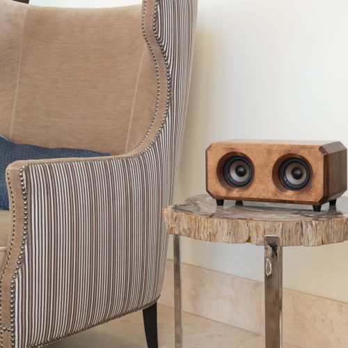 Riverwood Acoustics The Hudson Premium Hand-Crafted Solid Wood Bluetooth Speaker - Walnut