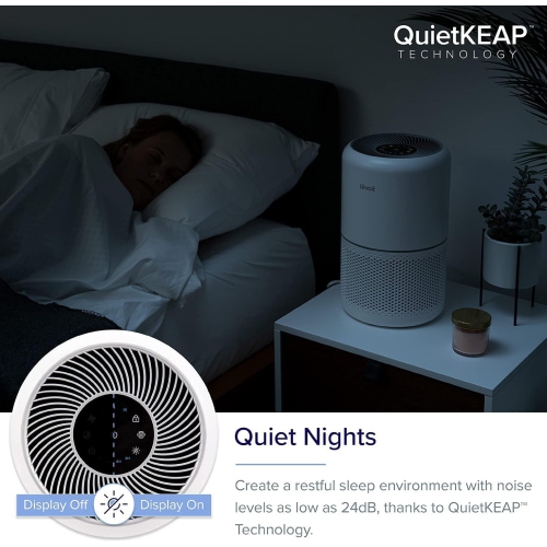 Levoit Air Purifiers for Home Allergies and Pets in Bedroom