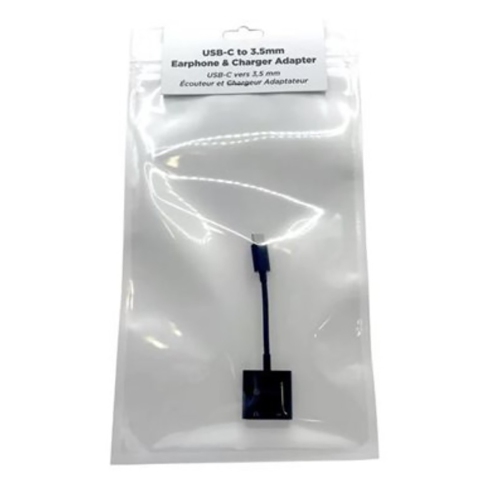 Rockstone – Adaptateur USB de type C à 3,5 mm pour écouteurs et chargeurs