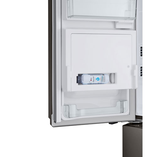 LG 36" 25.5 Cu. Ft. French Door Refrigerator w/ Water & Ice Dispenser - Black Stainless Steel