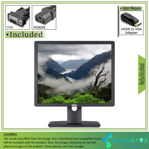 DELL  Refurbished(Good) - Professional P1913S 19" Square 1280X1024 HD+ Led Backlight Lcd Tn Flat Panel Monitor